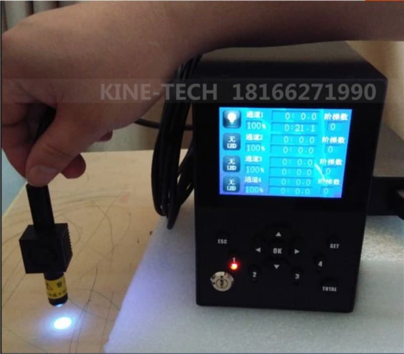 high_precision bonding mini shrinkage UV spot curing system